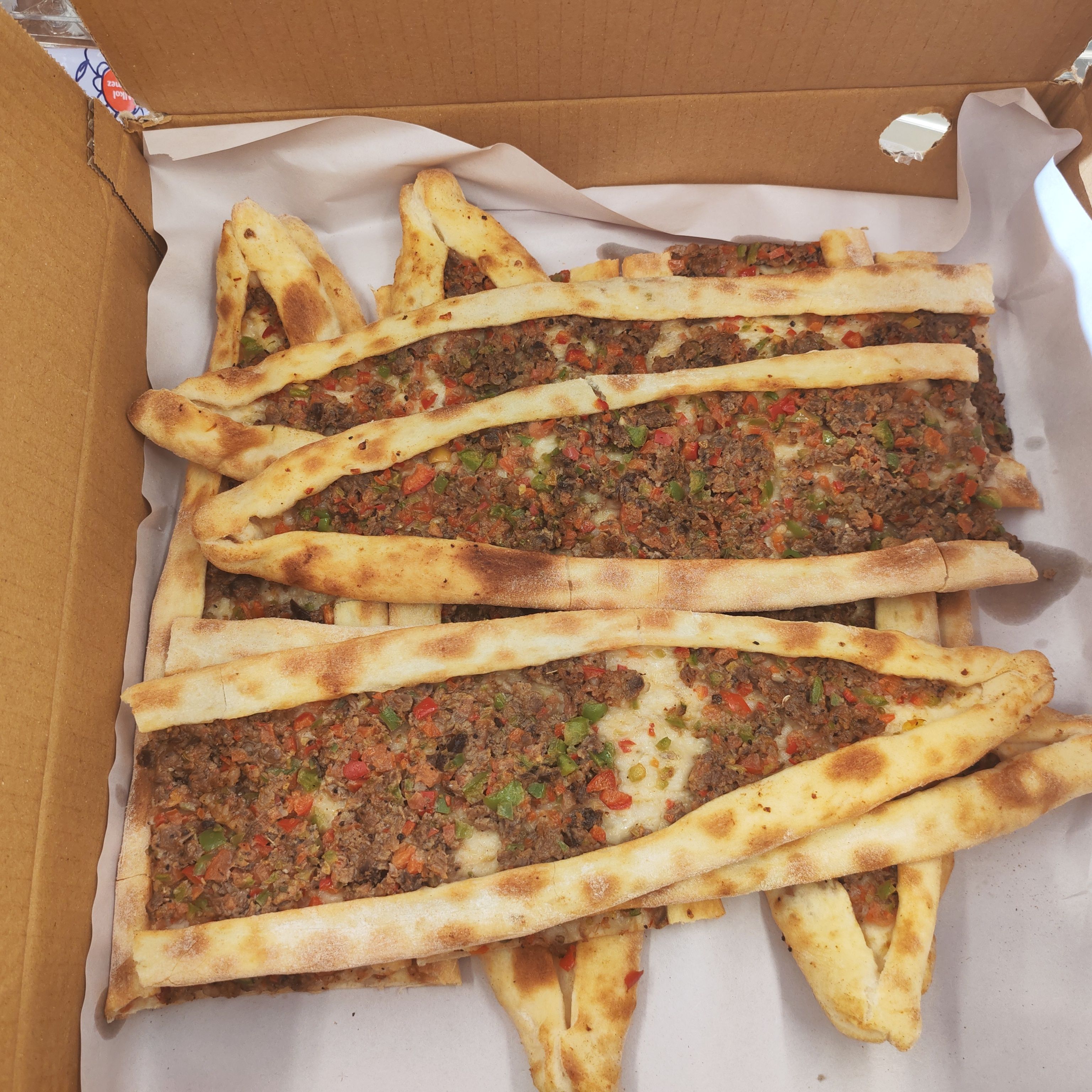 10 Adet Kuşbaşılı Pide (1 KG)