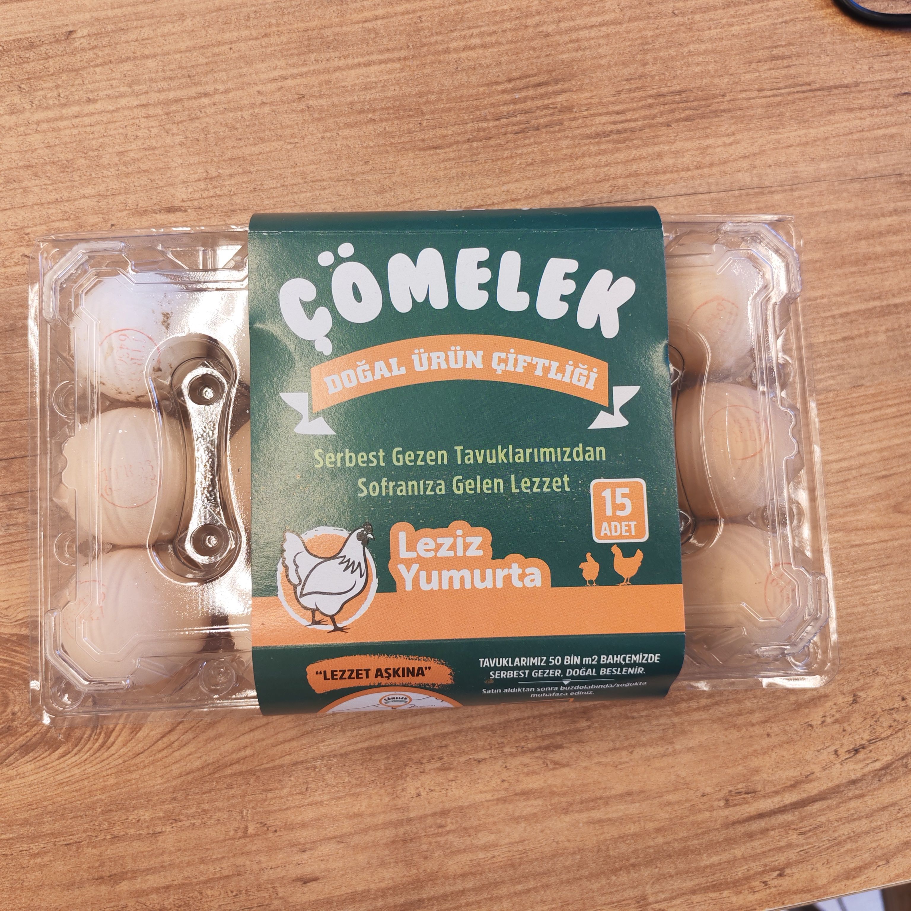 15'li Çömelek Yumurta